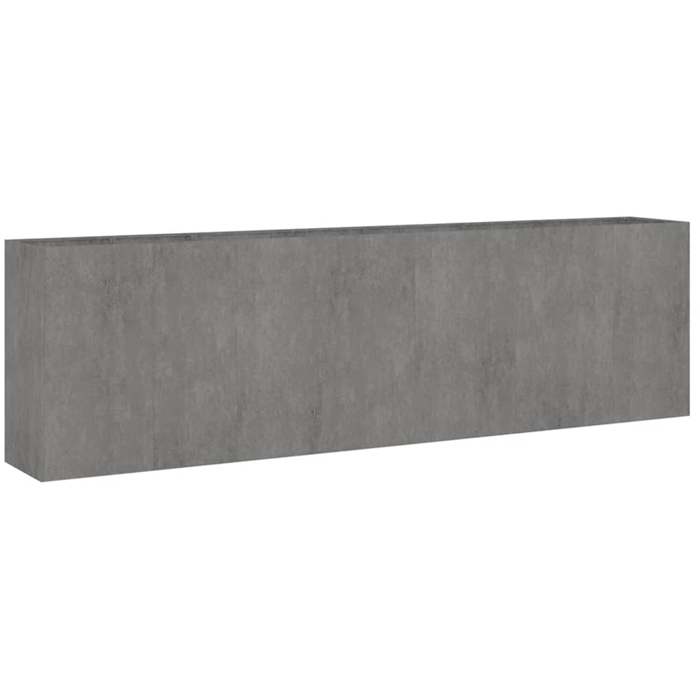 vidaXL Brown Corten Steel Raised Garden Bed 80 x 40 x 280cm Image 2