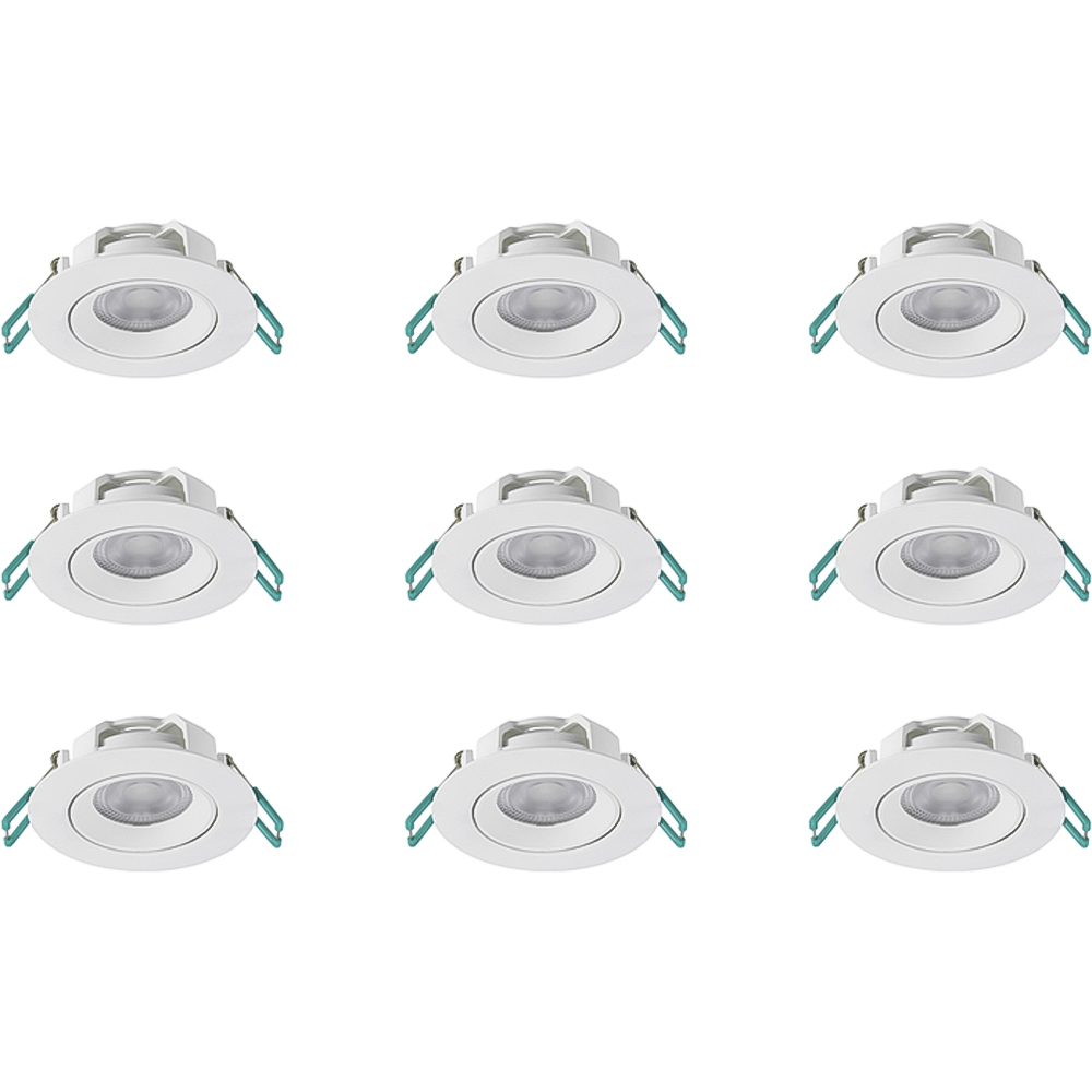 Sylvania 9 Pack SylSpot Neos White 4.8W LED Spotlight Image 4