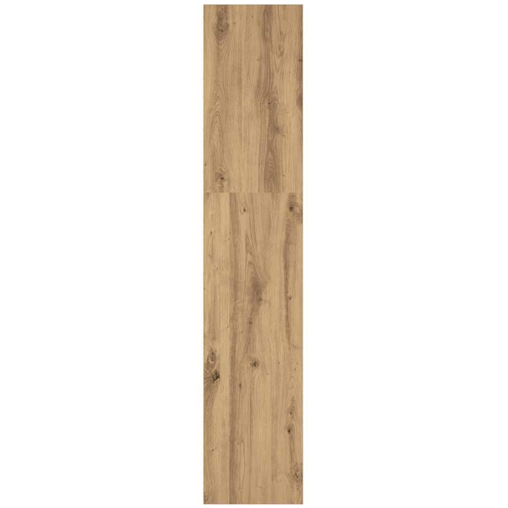 vidaXL 4 Shelf Artisian Oak Bookcase Image 6