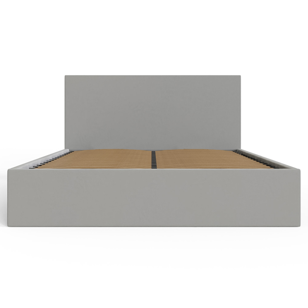 GFW King Size Charcoal Grey Velvet End Lift Ottoman Bed Image 7