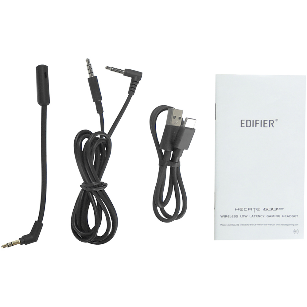 Edifier G33BT Bluetooth Black Gaming Headset With RGB Lighting Image 6