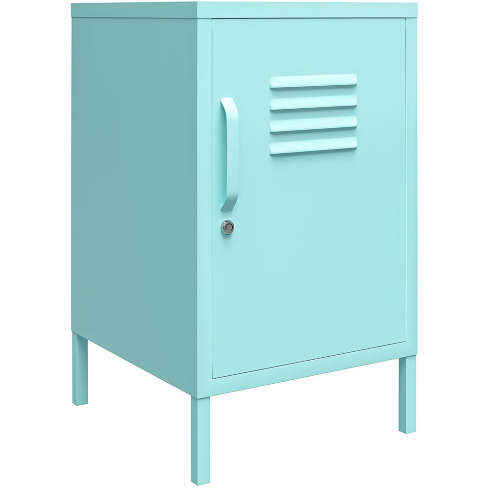 Novogratz Cache Mint Metal Locker End Table Image 2