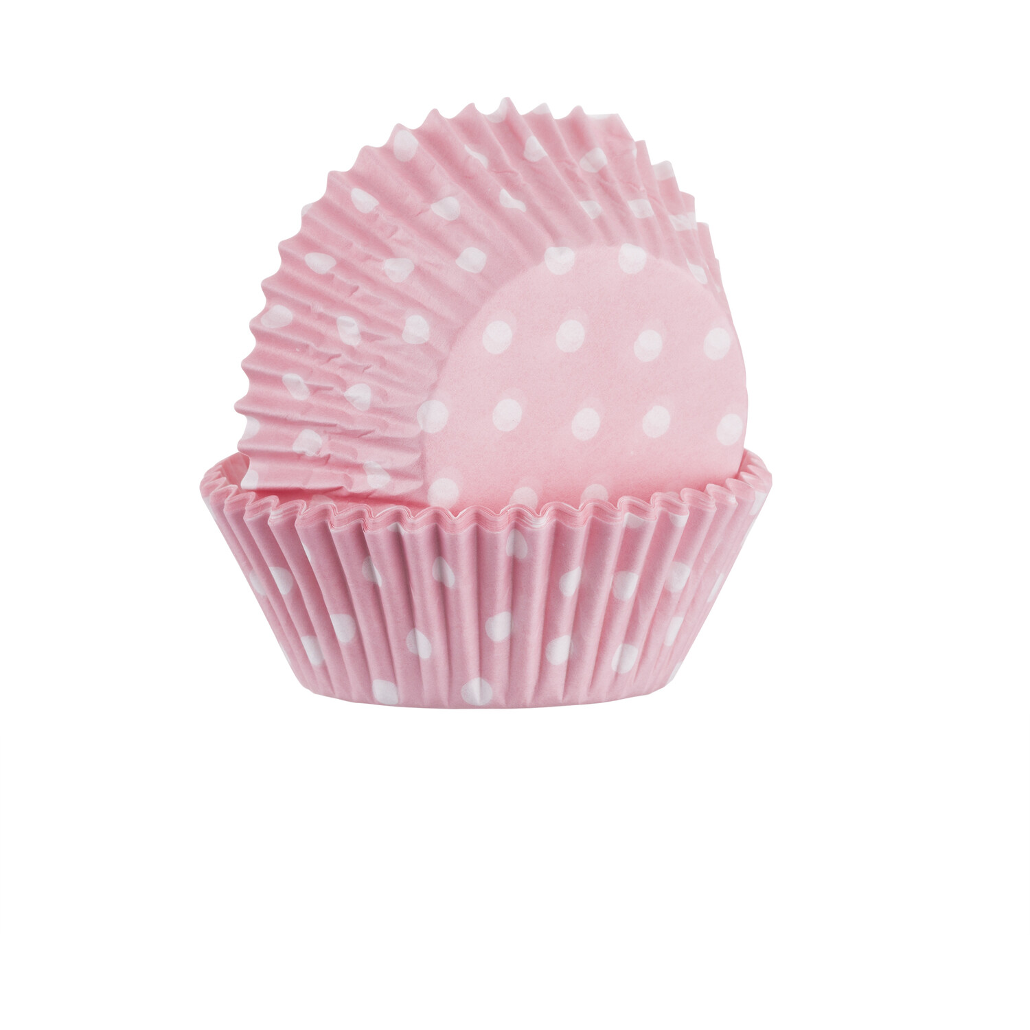 Pack of 60 Pink Polka Dot Cases Image 1