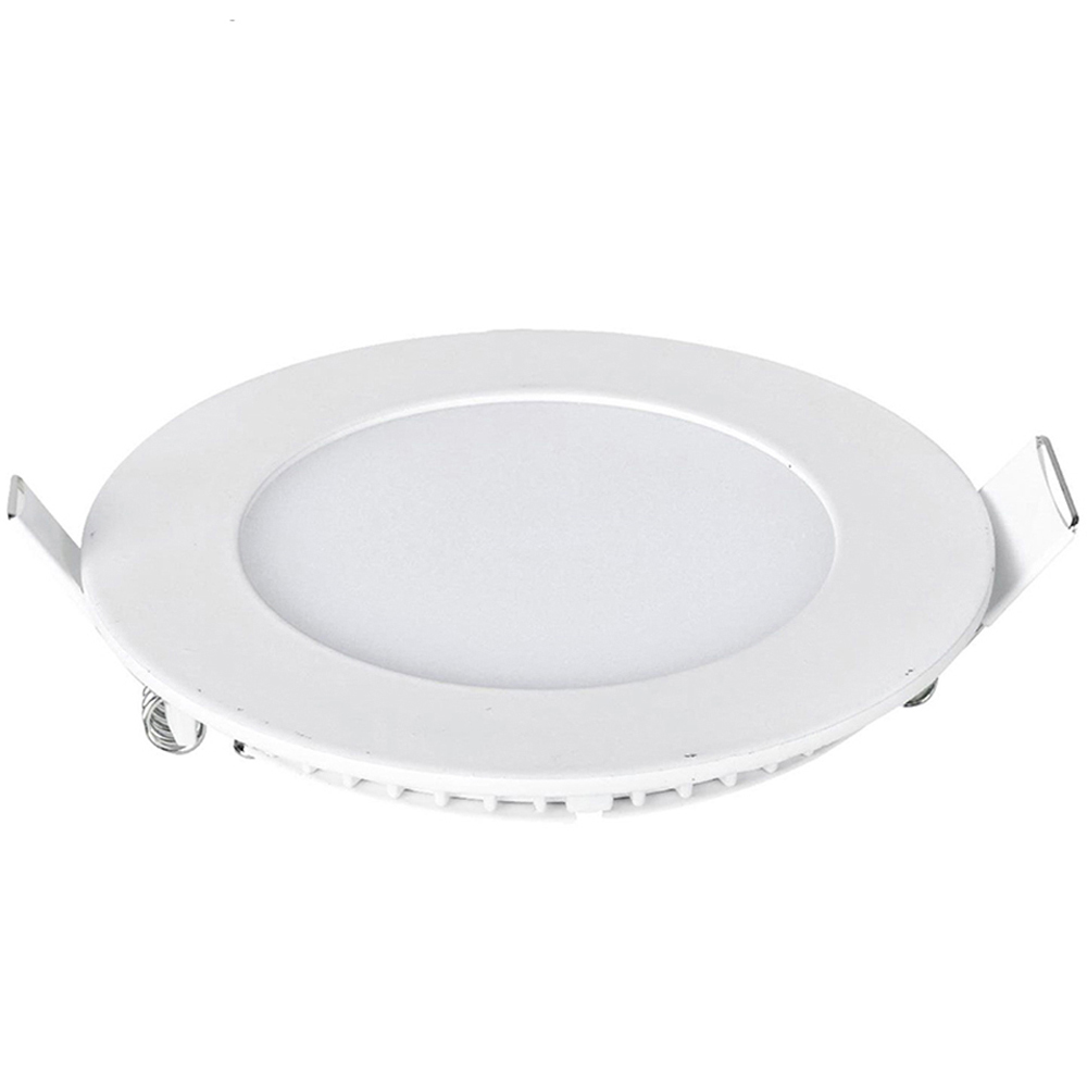 ENER-J 6W 3000K Recessed Round LED Mini Panel Downlight 4 Pack Image 3