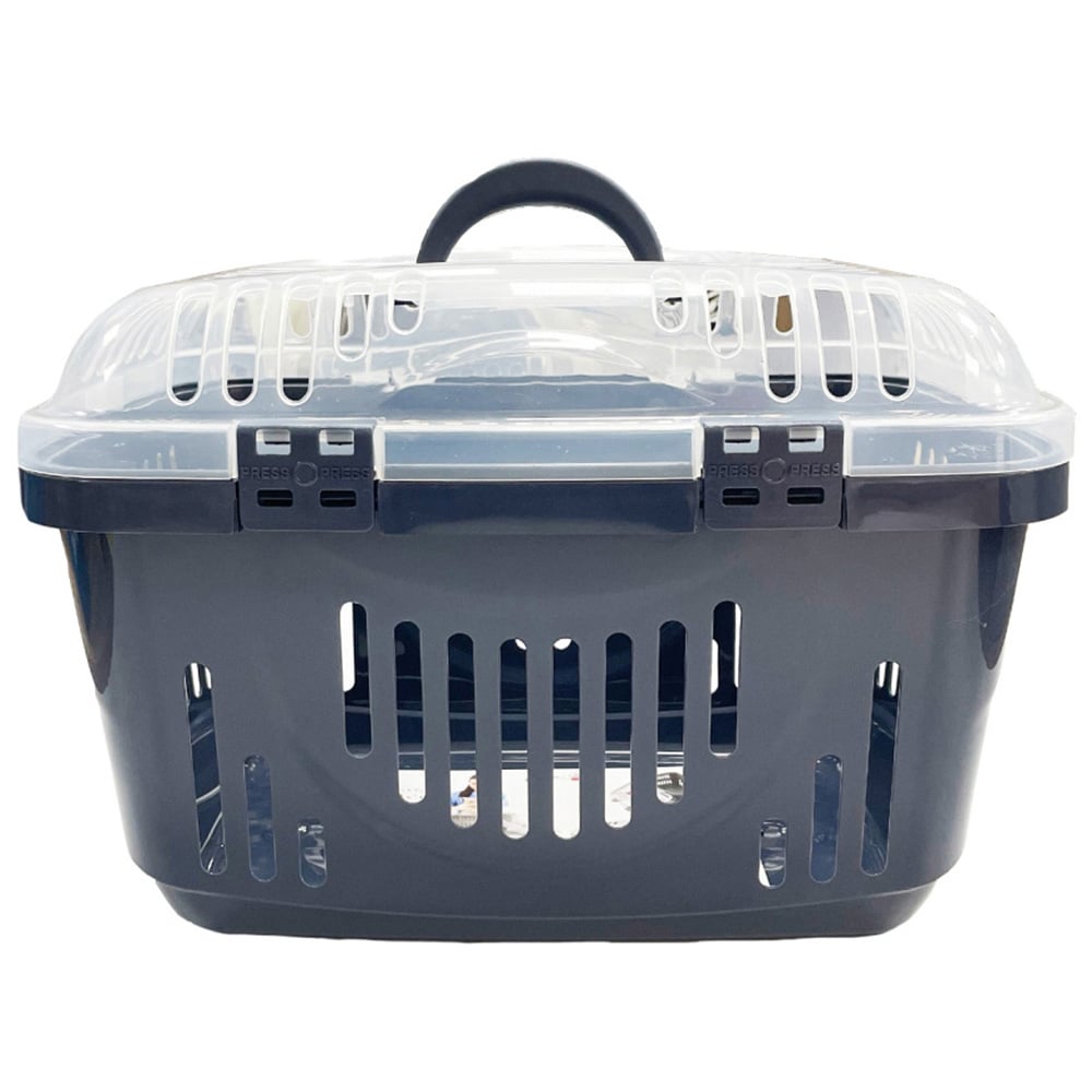 Happy Pet Rocket Clear Top Opening Pet Carrier 49 x 33 x 33cm Image 3