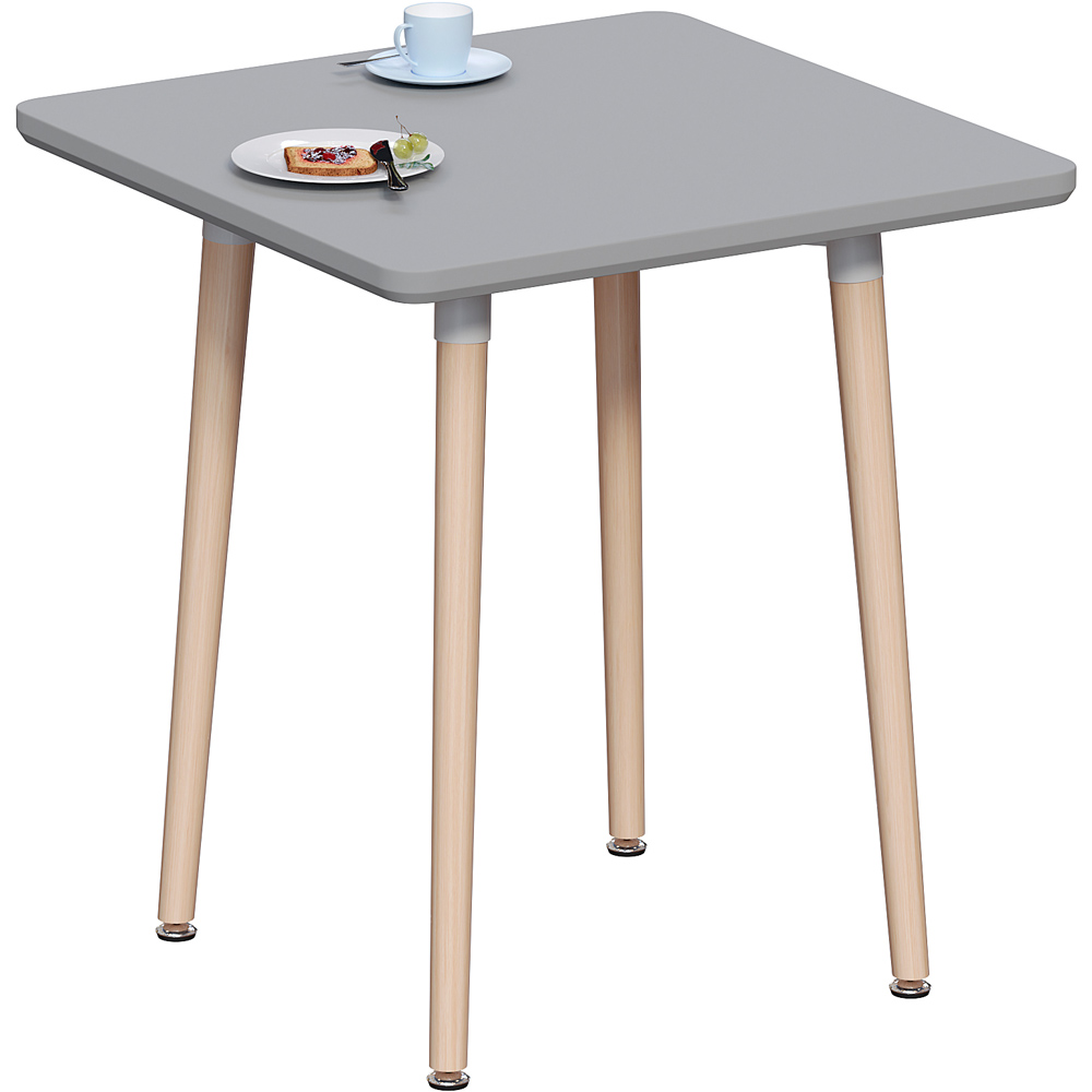Vida Designs Batley 2 Seater Square Dining Table Grey Image 2