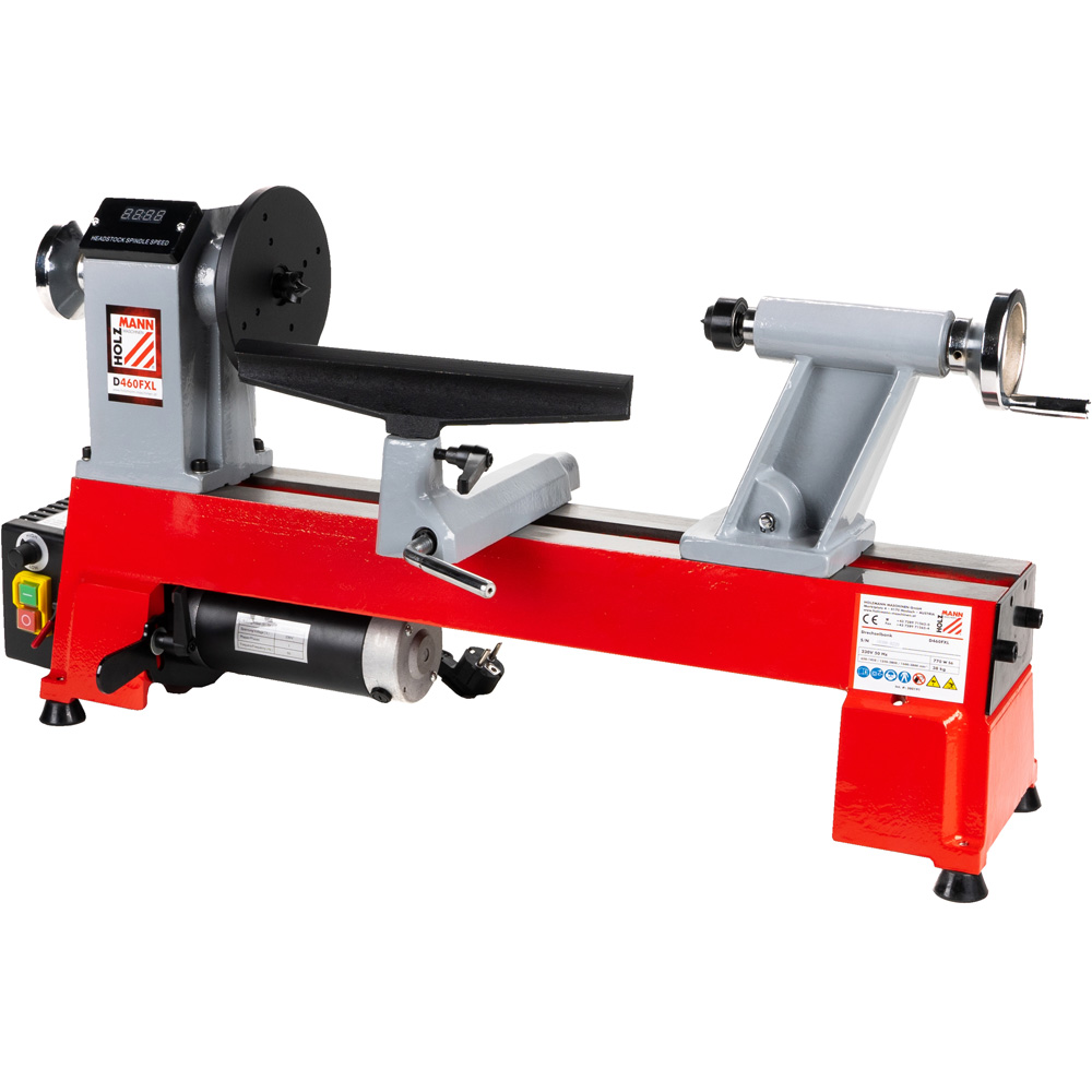 Holzmann Midi Woodturning Lathe 460mm 500W Image 1
