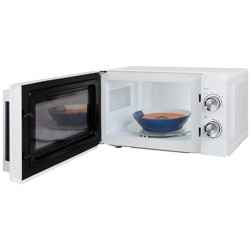 Russell Hobbs RHM1735 White 17L Manual Microwave Image 3