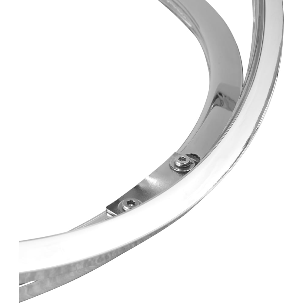 Comfy Living Silver Tempered Glass Coffee Table Image 5