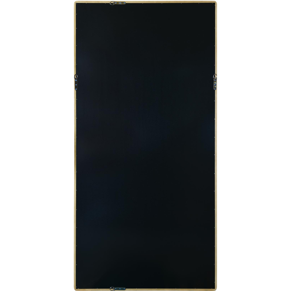 The Naturalis Solid Oak Rounded Corner Leaner Wall Mirror 160 x 80cm Image 4