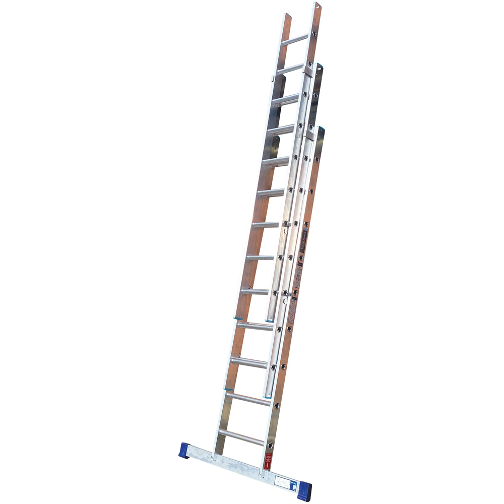 TB Davies 2.5m Trade Triple Extension Ladder Image 1