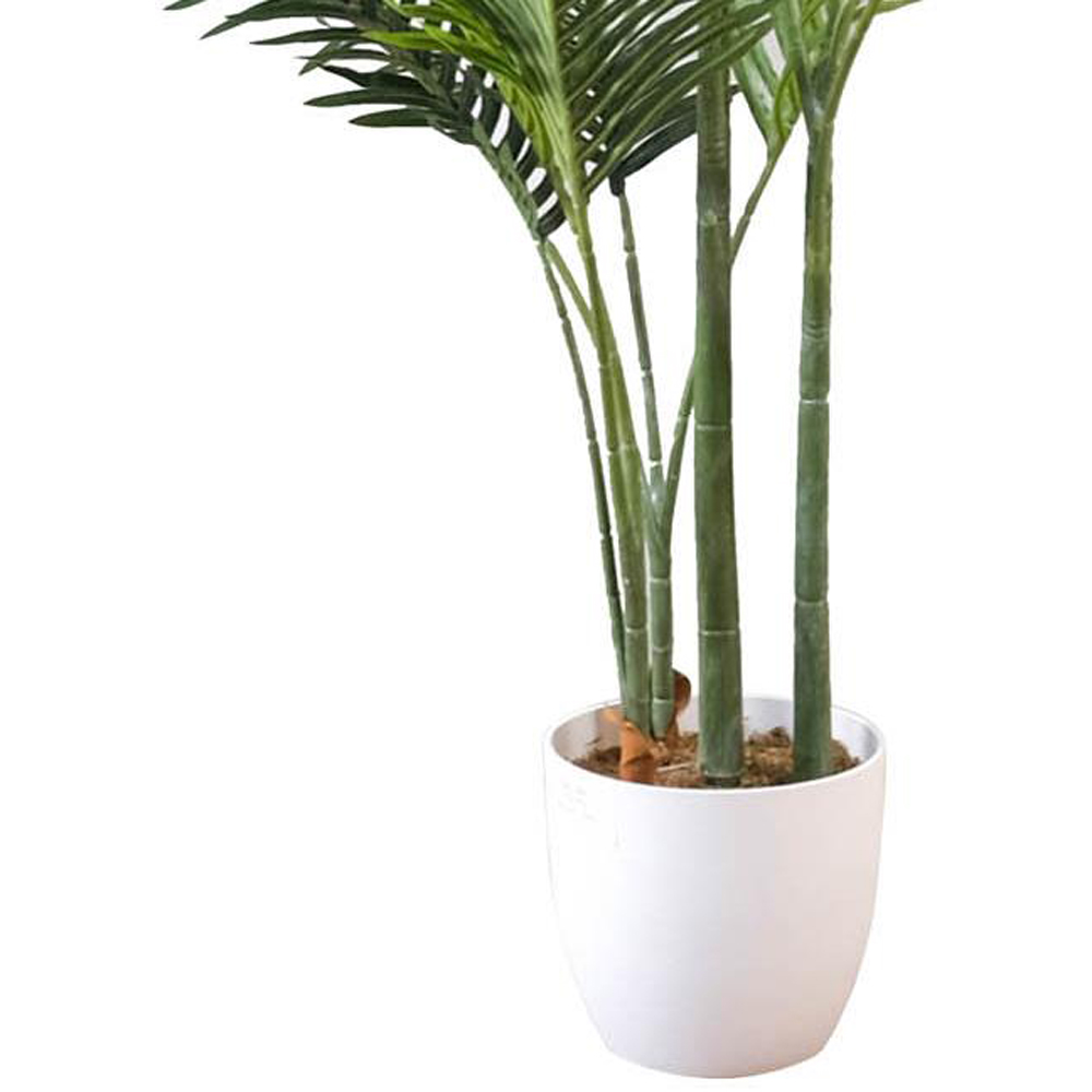 Leaf Lush Green Palm Artificial Tree in Pot 5ft Image 4