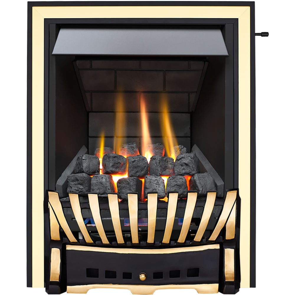 Focal Point Elegance Antique Multiflue Fingerslide Gas Fire Image 1