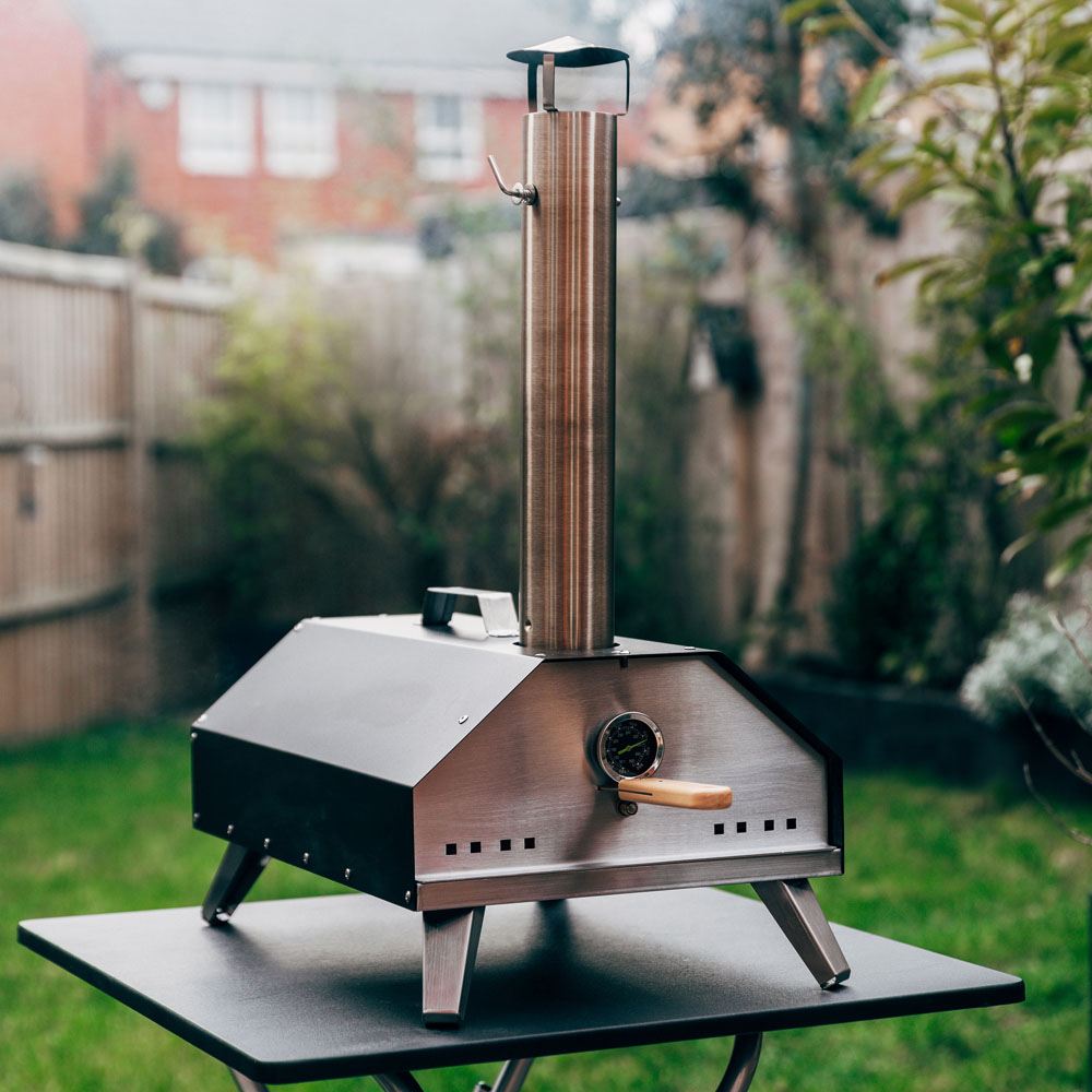 Homark Stainless Steel Wood Fired Pizza Oven Image 2