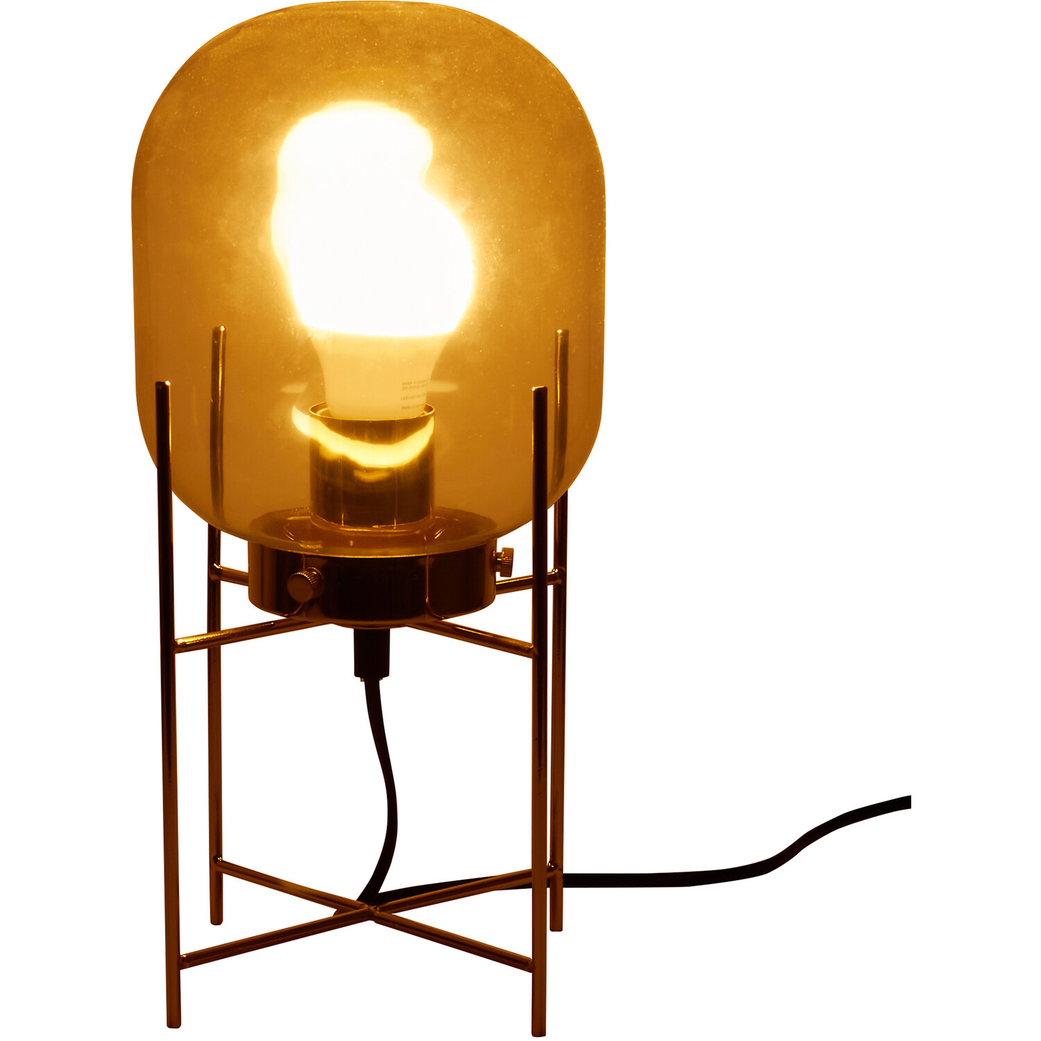 Ollie Glass Light - Gold Image 3