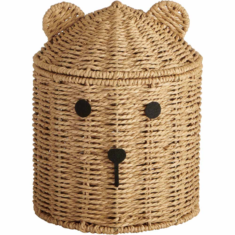 Wilko Natural Bear Woven Tubs 2 Pack Image 5