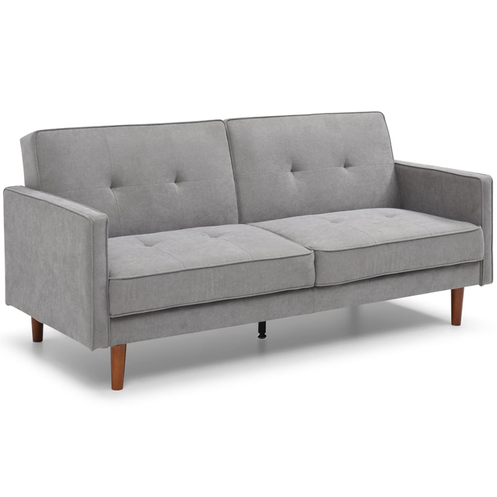 Shankar Slumber 3 Seater Grey Linen Effect Sofa Bed Image 2