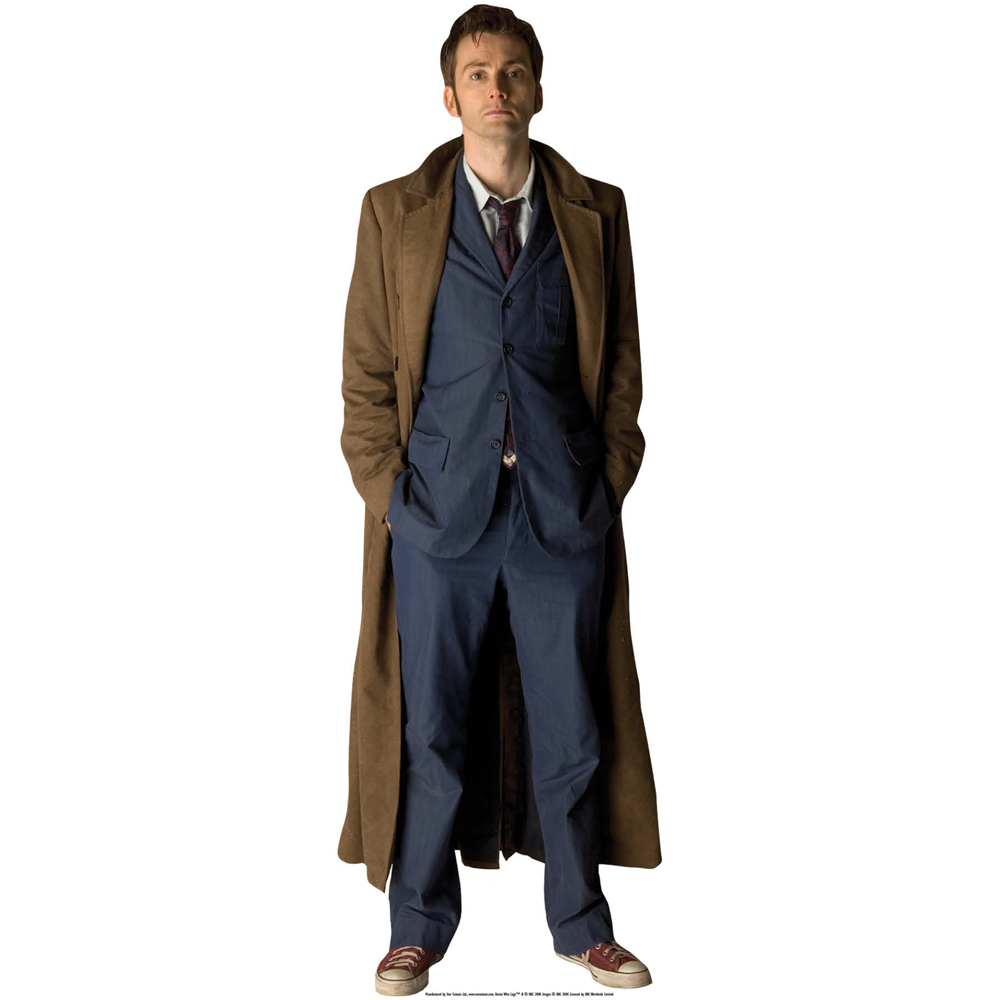Star Cutouts The Doctor David Tenant Cardboard Cutout 6ft Image 1