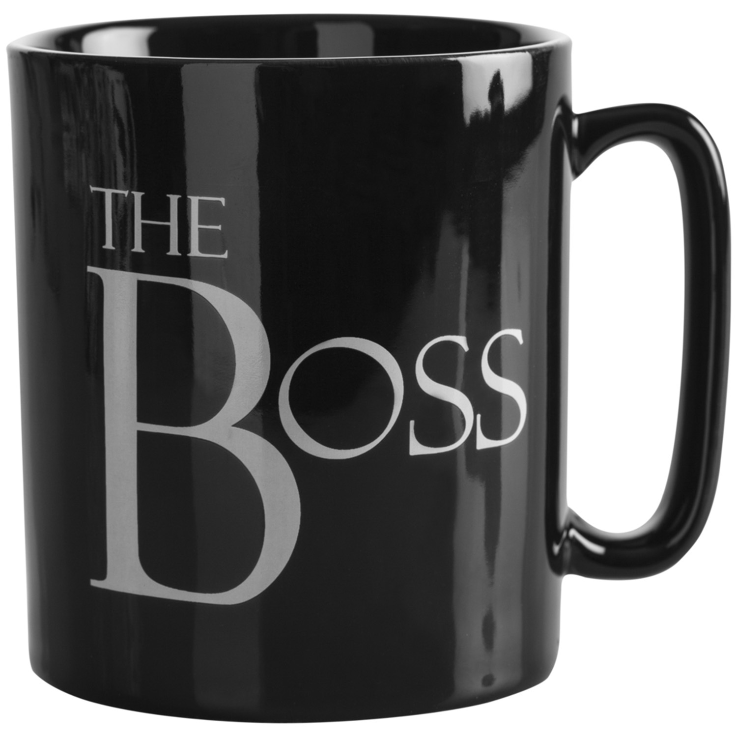 Single The Boss Print Mug in Assorted styles Image