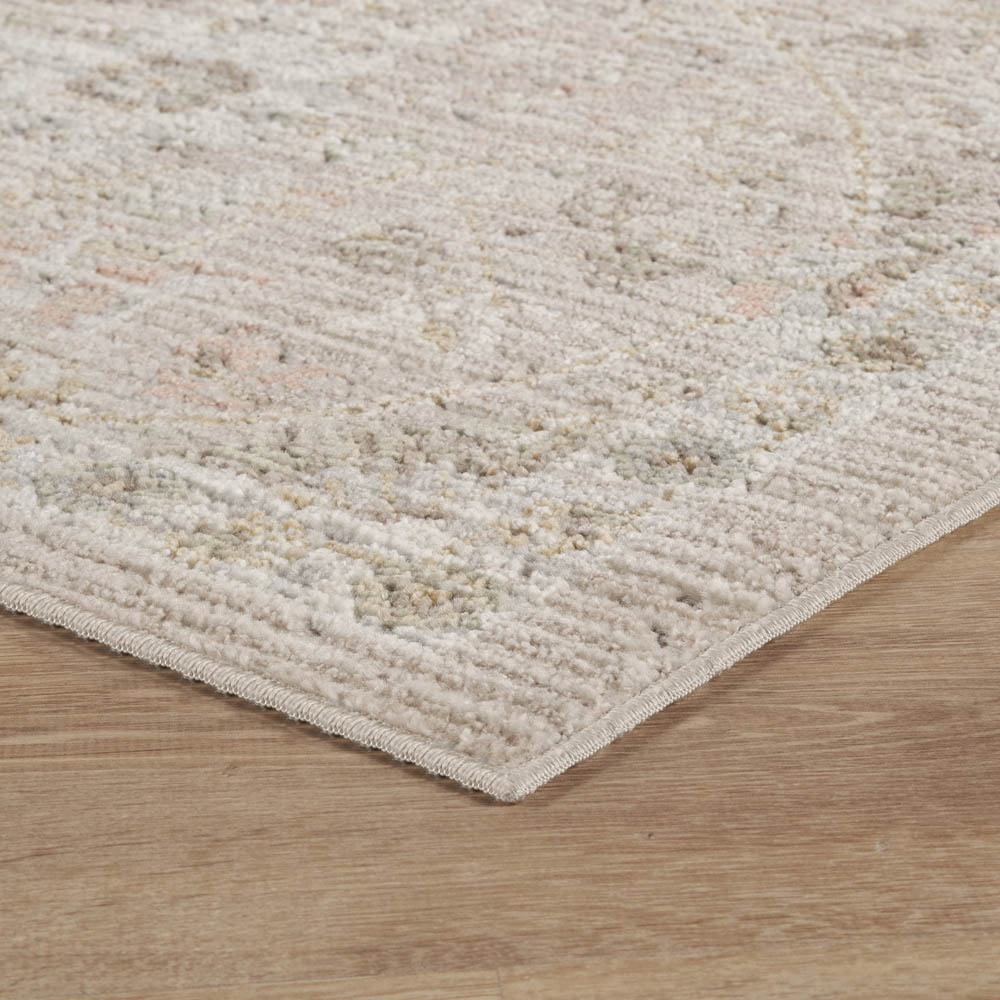 Desire Rugs Maia Beige Floral Non Slip Rug 60 x 220cm Image 3