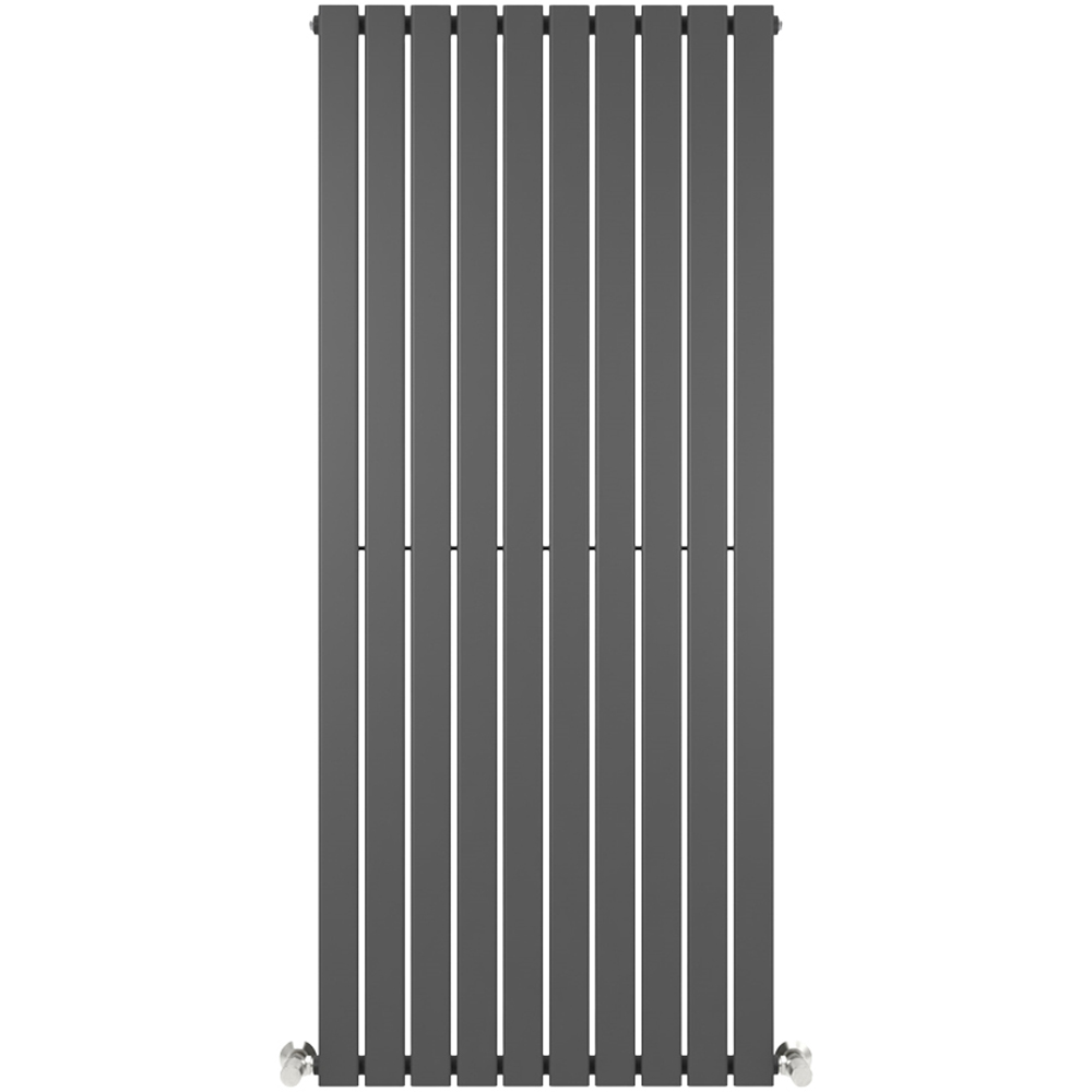 Anthracite 4402 BTU Single Flat Panel Vertical Column Radiator 1800 x 680mm Image 3