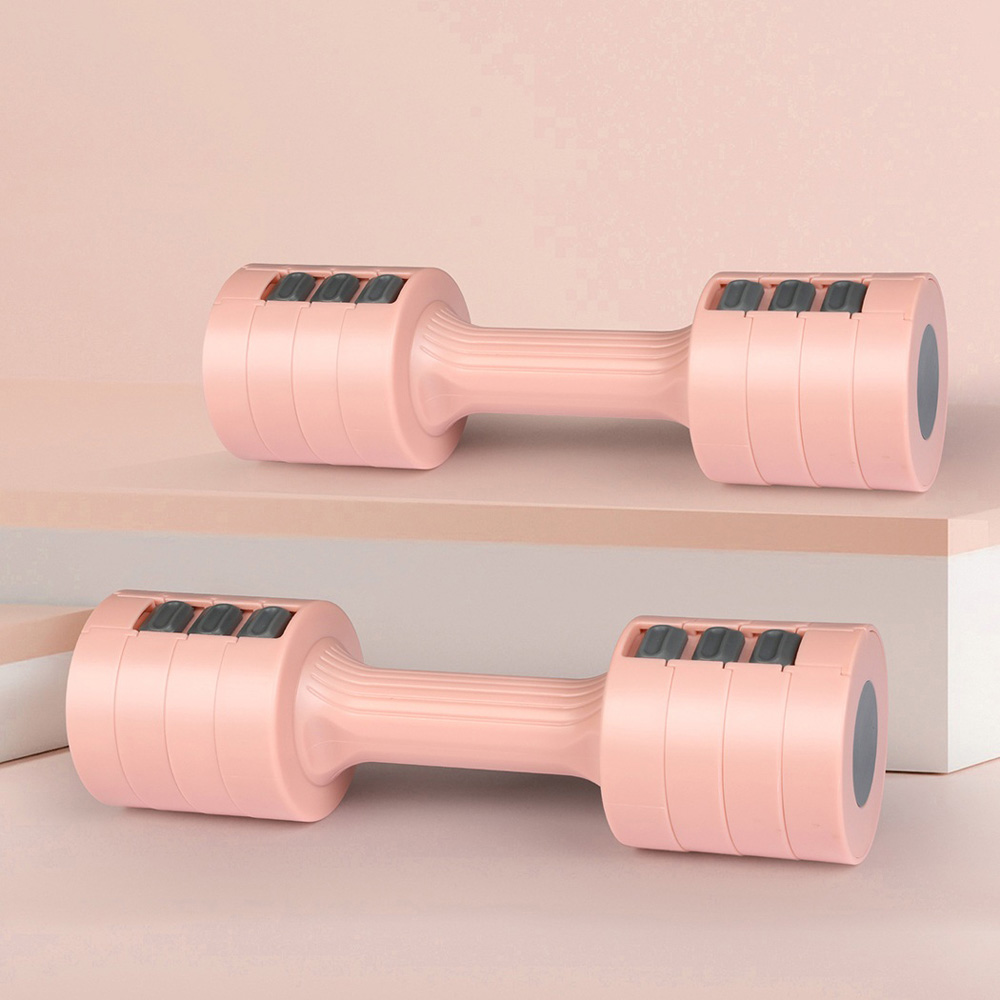 Spector Centra Pink Metal Adjustable Dumbbell Pair 1-2.5kg Image 2