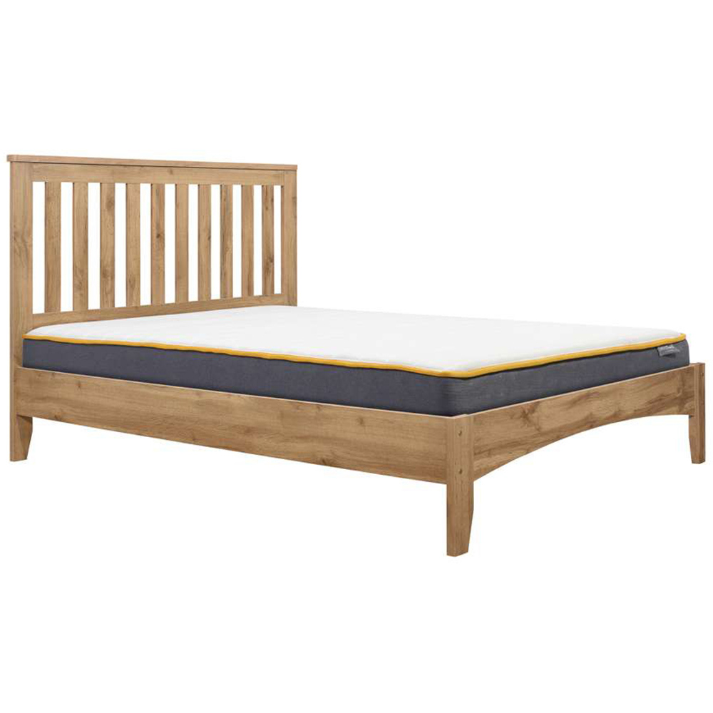 Hampstead Double Wooden Bed Frame Image 3