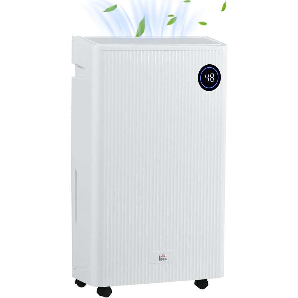 Portland White Portable Dehumidifier with Air Purifier 16L Per Day Image 9