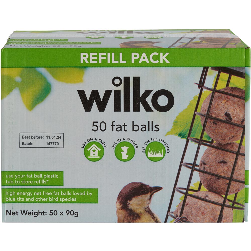 Wilko Box Fat Balls 50x90g Image 1