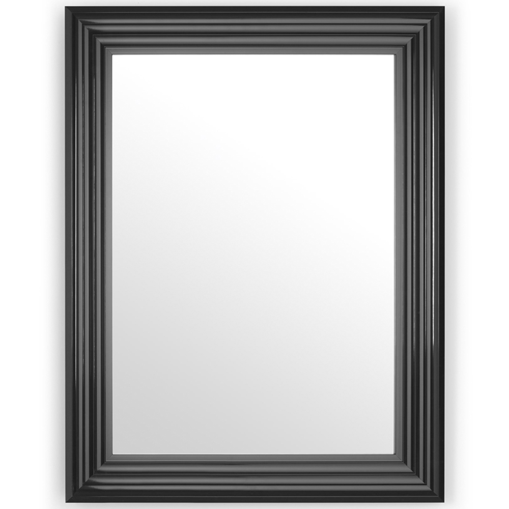 Julian Bowen Tokyo Gloss Black Rectangular Dressing Mirror 85 x 65cm Image 3