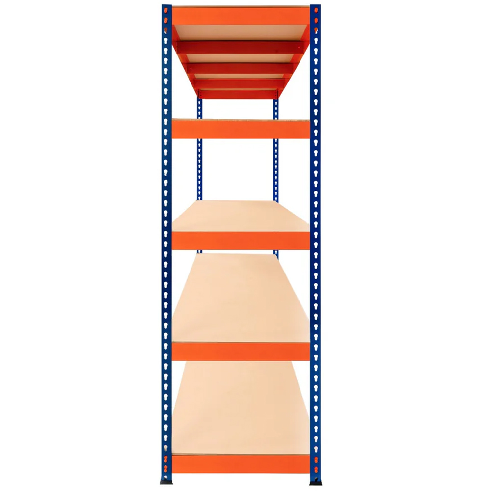 Monster Shop S Rax 5 Shelf Blue and Orange Shelving Unit Image 4
