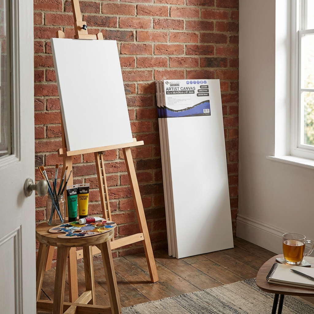 Art Studio Premium Artists Canvas 3 Pack Image 6