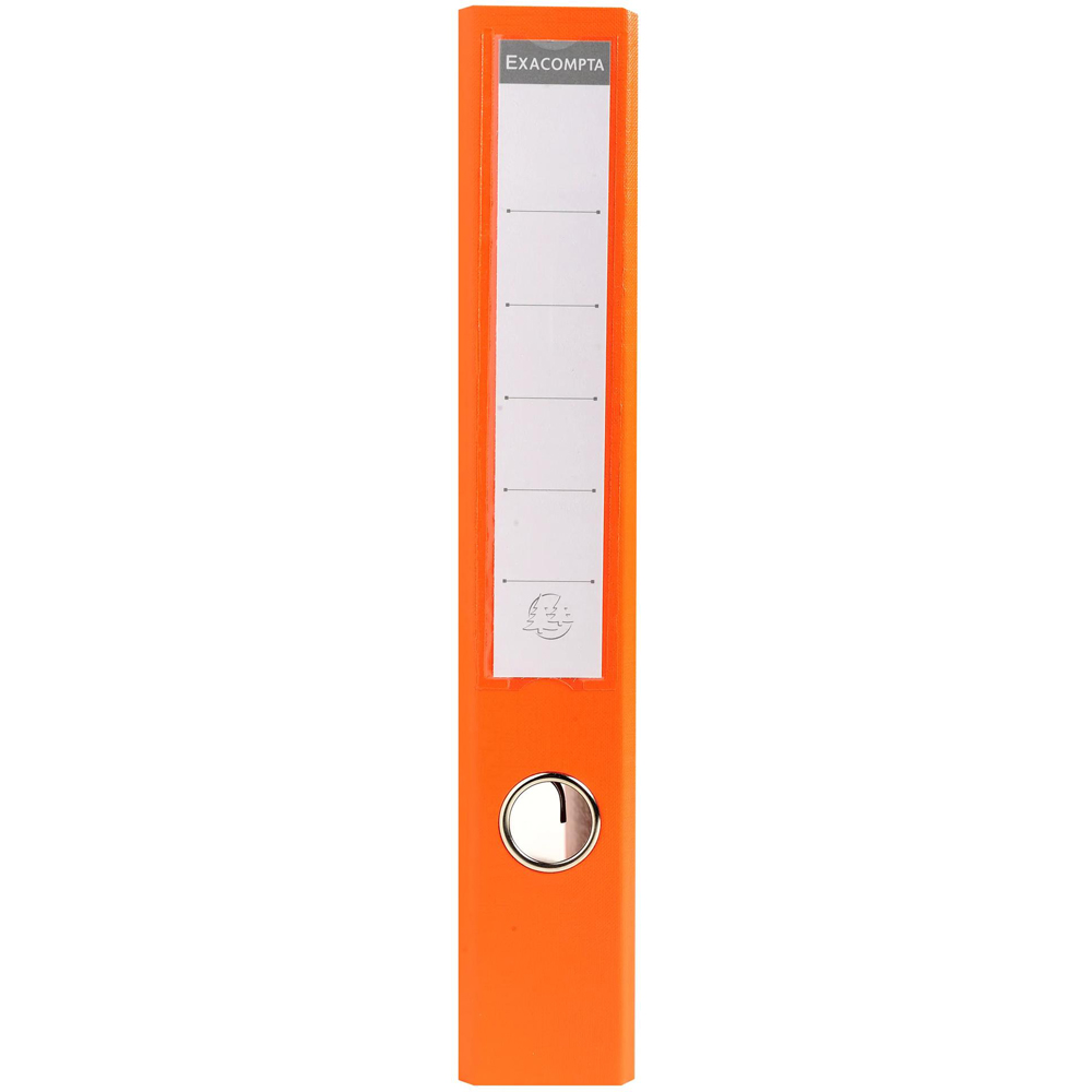 Exacompta PremTouch A4 Orange PVC Lever Arch File 10 Pack Image 4