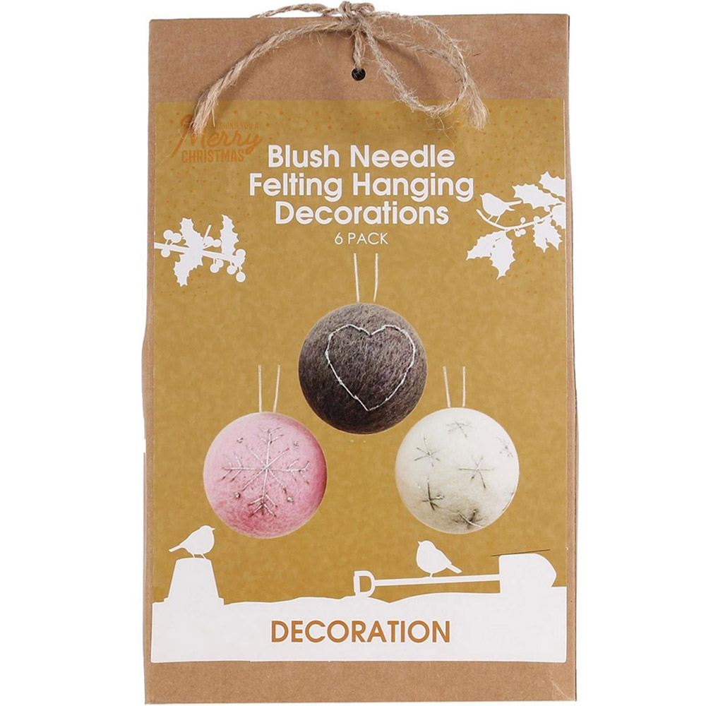 Make Your Own Needle Felting Hanging Decorations Image 1
