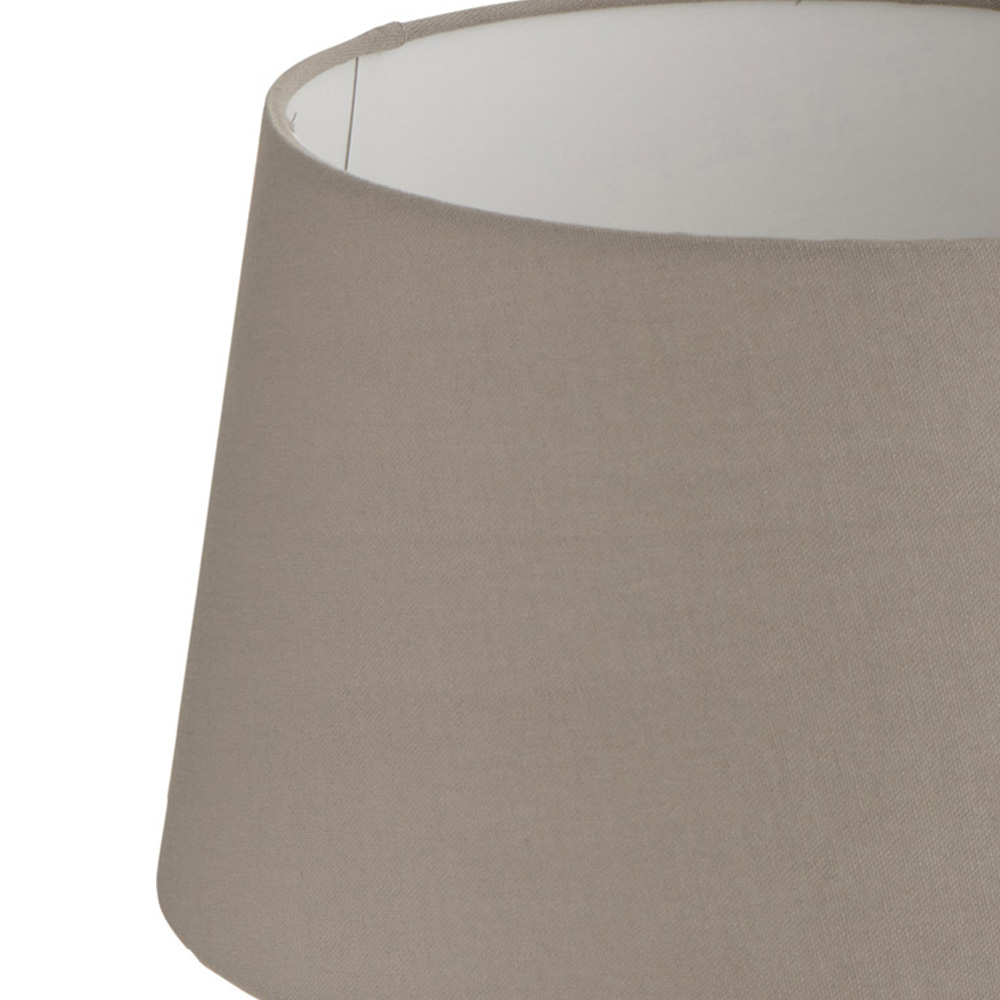 Wilko Light Grey Tapered Shade 33cm Image 5