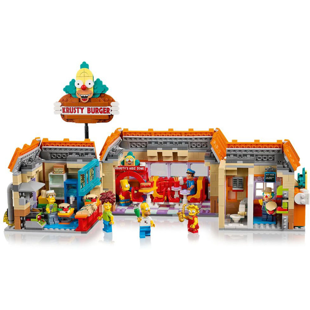 LEGO Icons 10352 The Simpsons Krusty Burger Set Image 4
