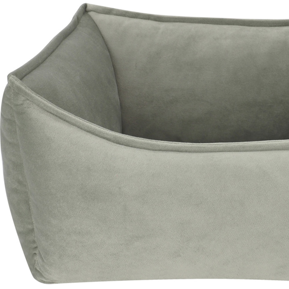Snug & Cosy Eco Large Oyster Rectangle Pet Bed Image 2