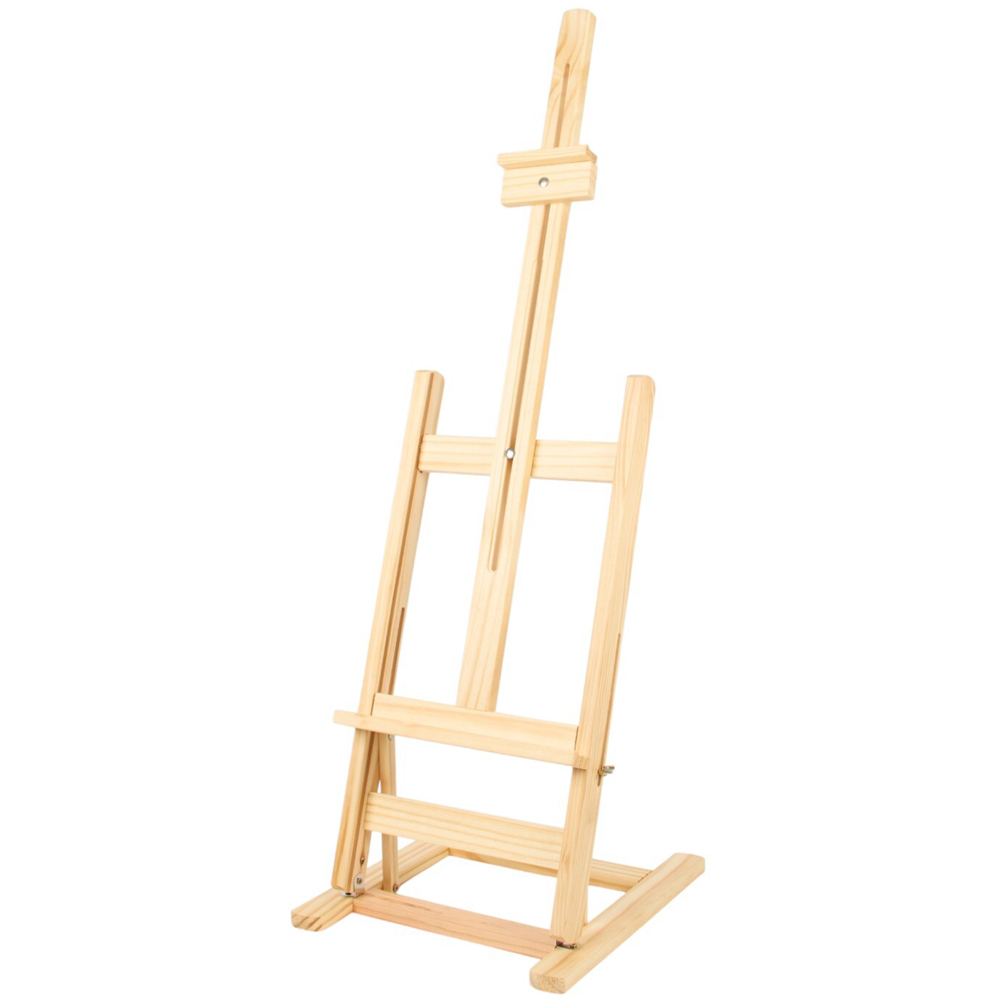 Wooden Table Easel Natural Image 2