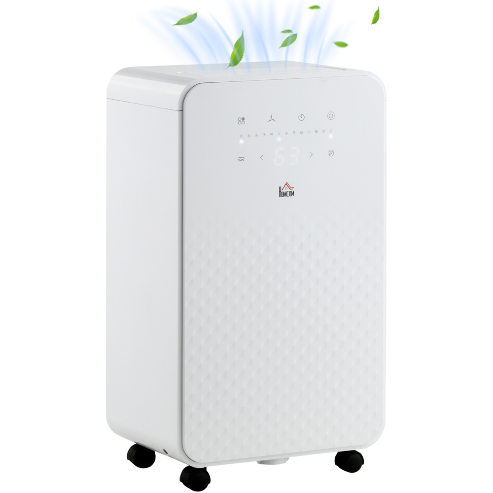 Portland White Portable Dehumidifier with Air Purifier 10L Per Day Image 8
