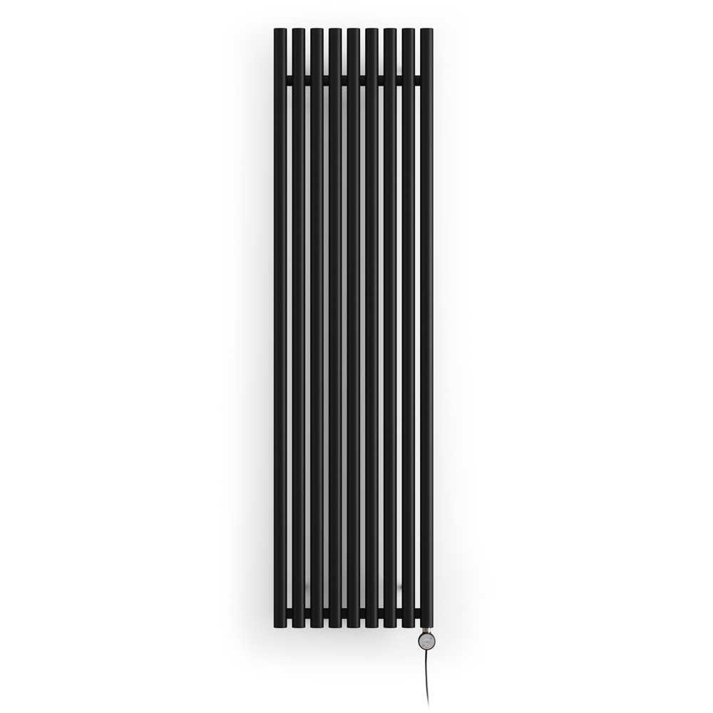 Terma Rolo Room Heban Black Electric Radiator Bluetooth 1000W 1800 x 480mm Image 3