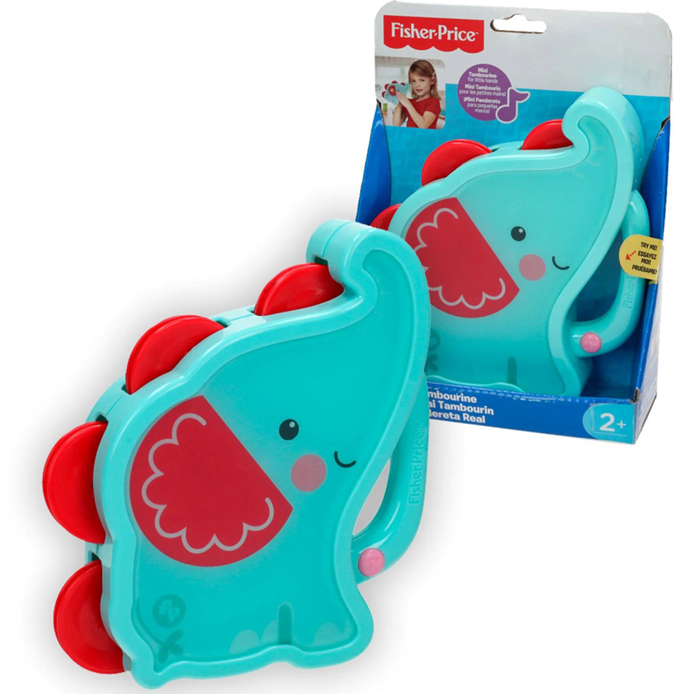 Reig Fisher Price My First Real Tambourine Image 2
