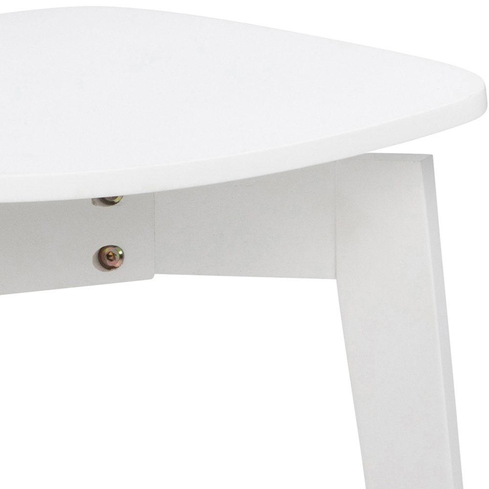 Florence Roxby Set of 2 White Dining Chairs Image 6