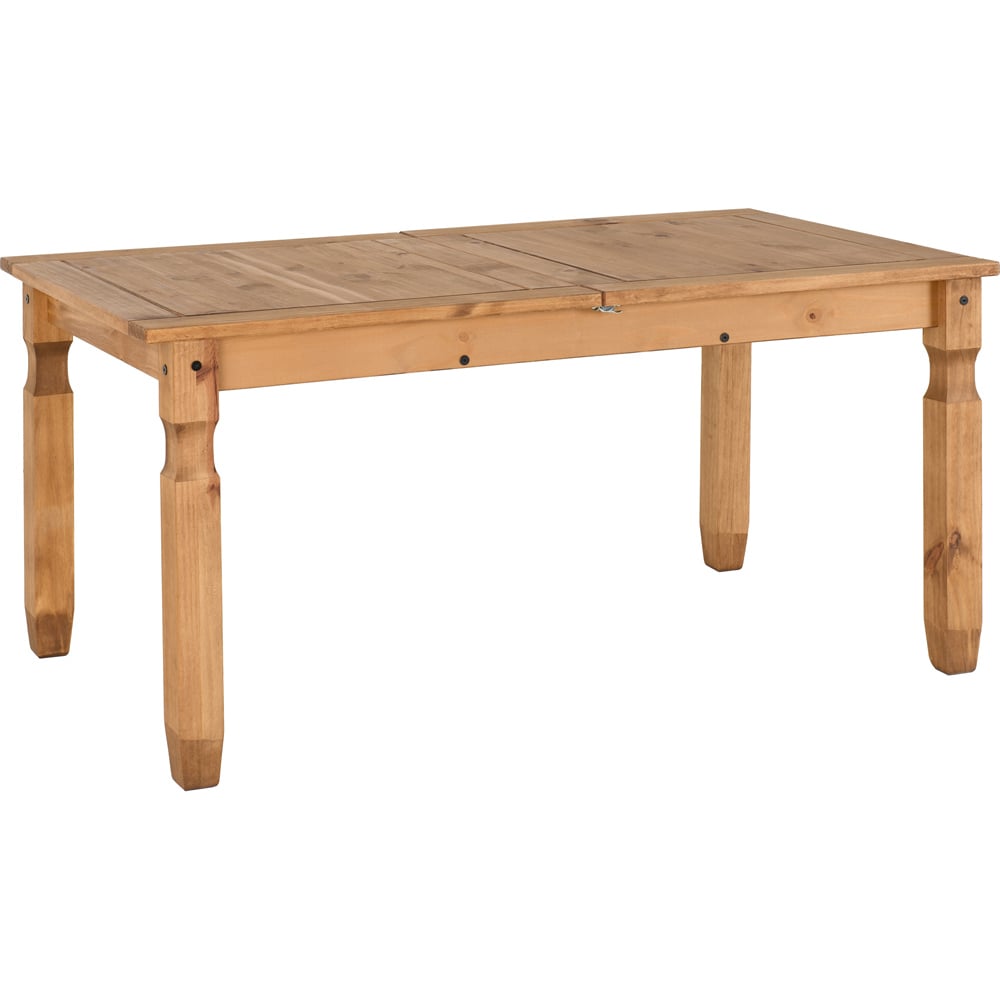 Seconique Corona 4 Seater Extending Dining Set Distressed Waxed Pine Image 5