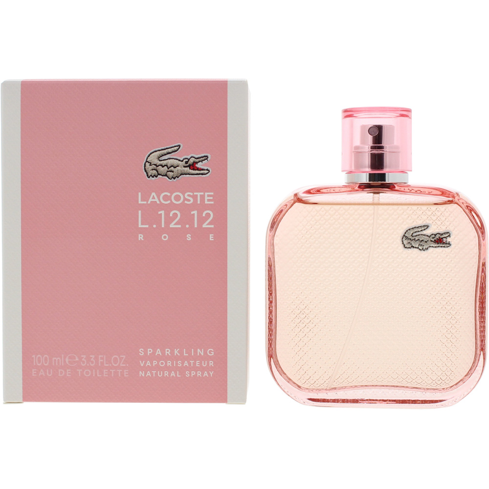 Lacoste L.12.12. Rose Sparkling Eau De Toilette 100ml Image 2