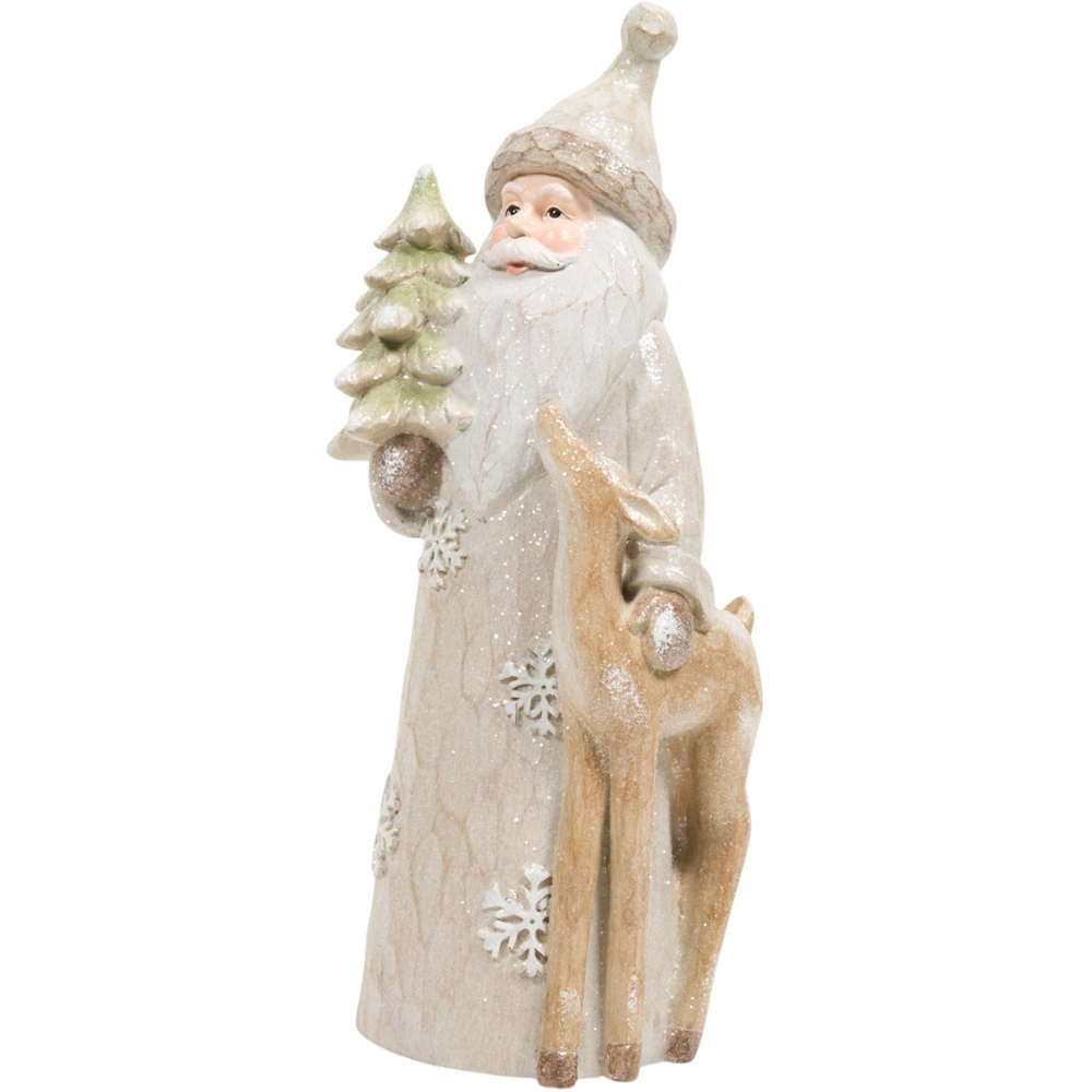 Scandi Santa Ornament Neutral Image 2