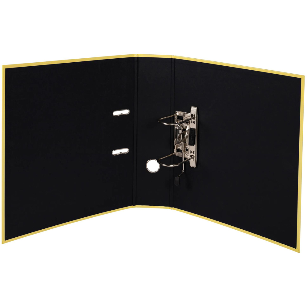 Exacompta Aquarel PremTouch A4 Lemon Lever Arch File 10 Pack Image 3