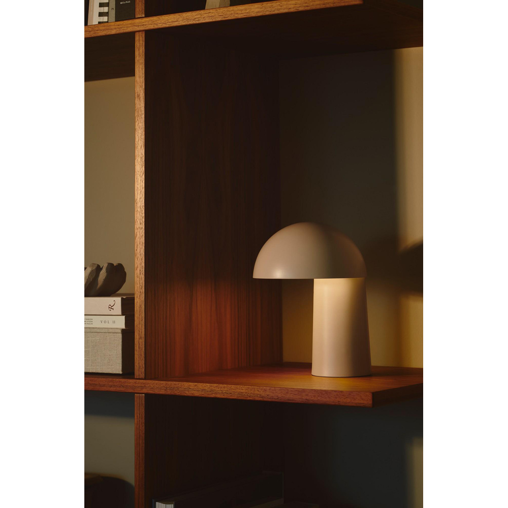 Nordlux Faye Beige Portable Battery Table Lamp Image 2