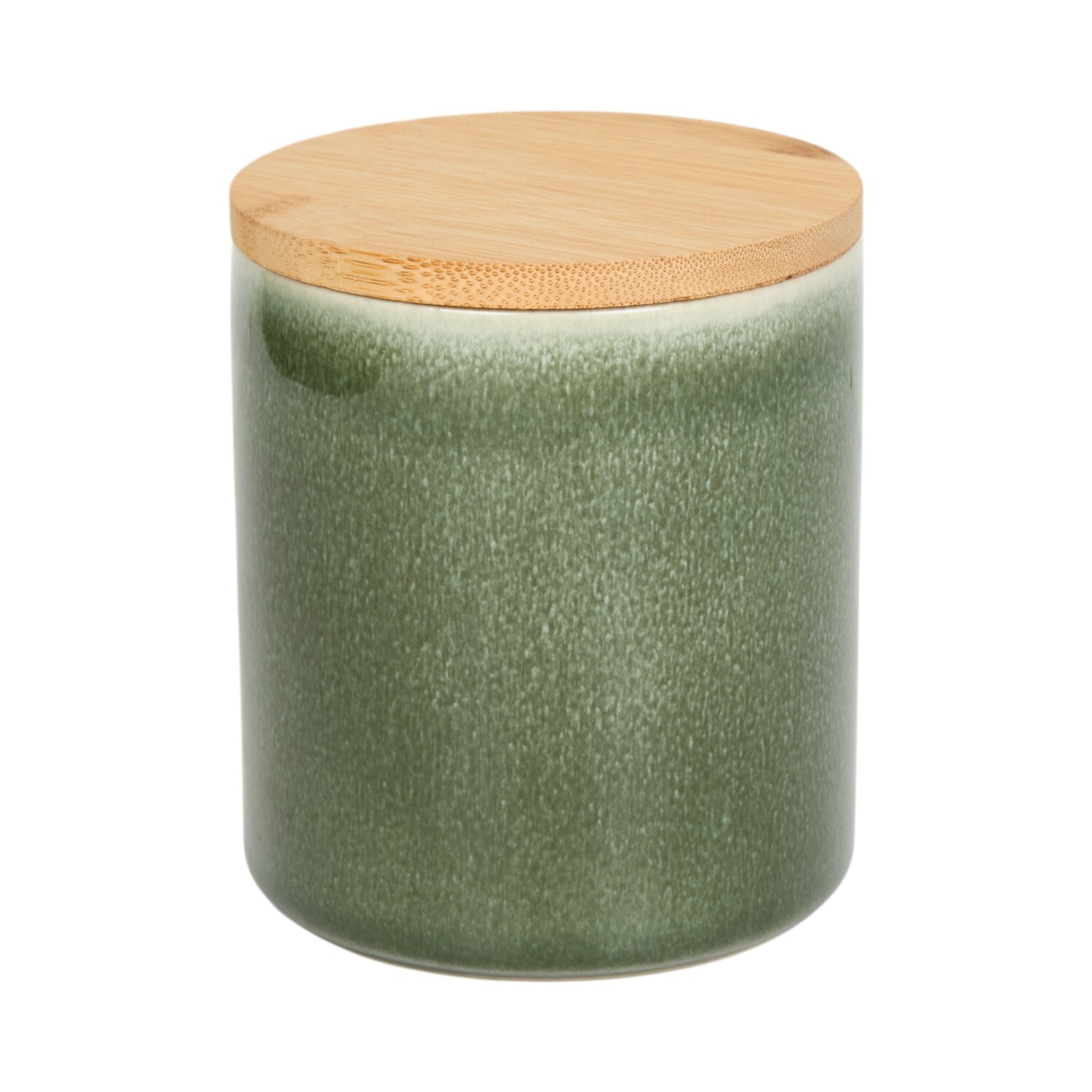 Juniper Reactive Glaze CanisterGreen Image 1