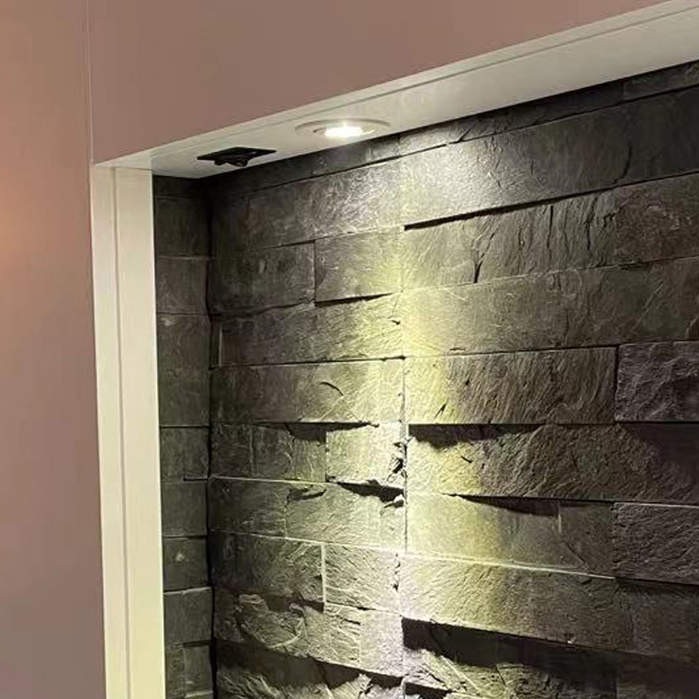 Focal Point Lashenden White and Slate Surround Set Image 5