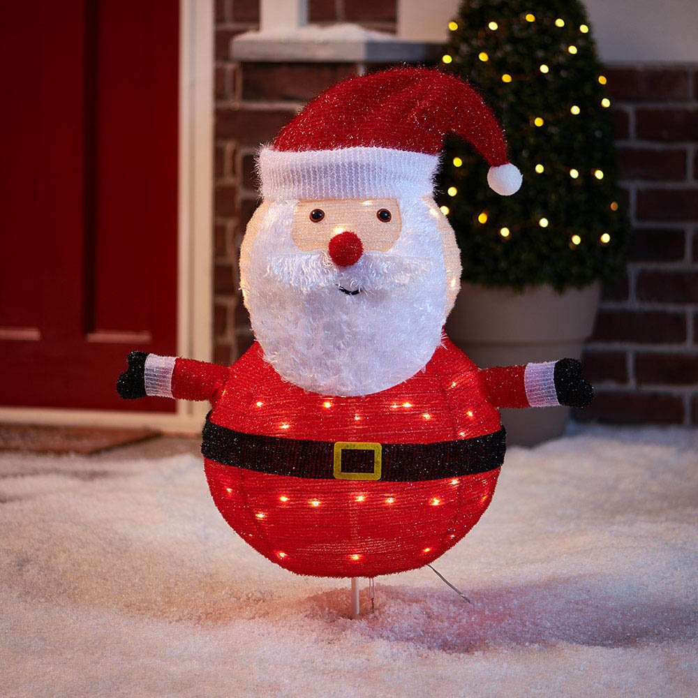 Wilko Santa Figure Light 76cm Image 1